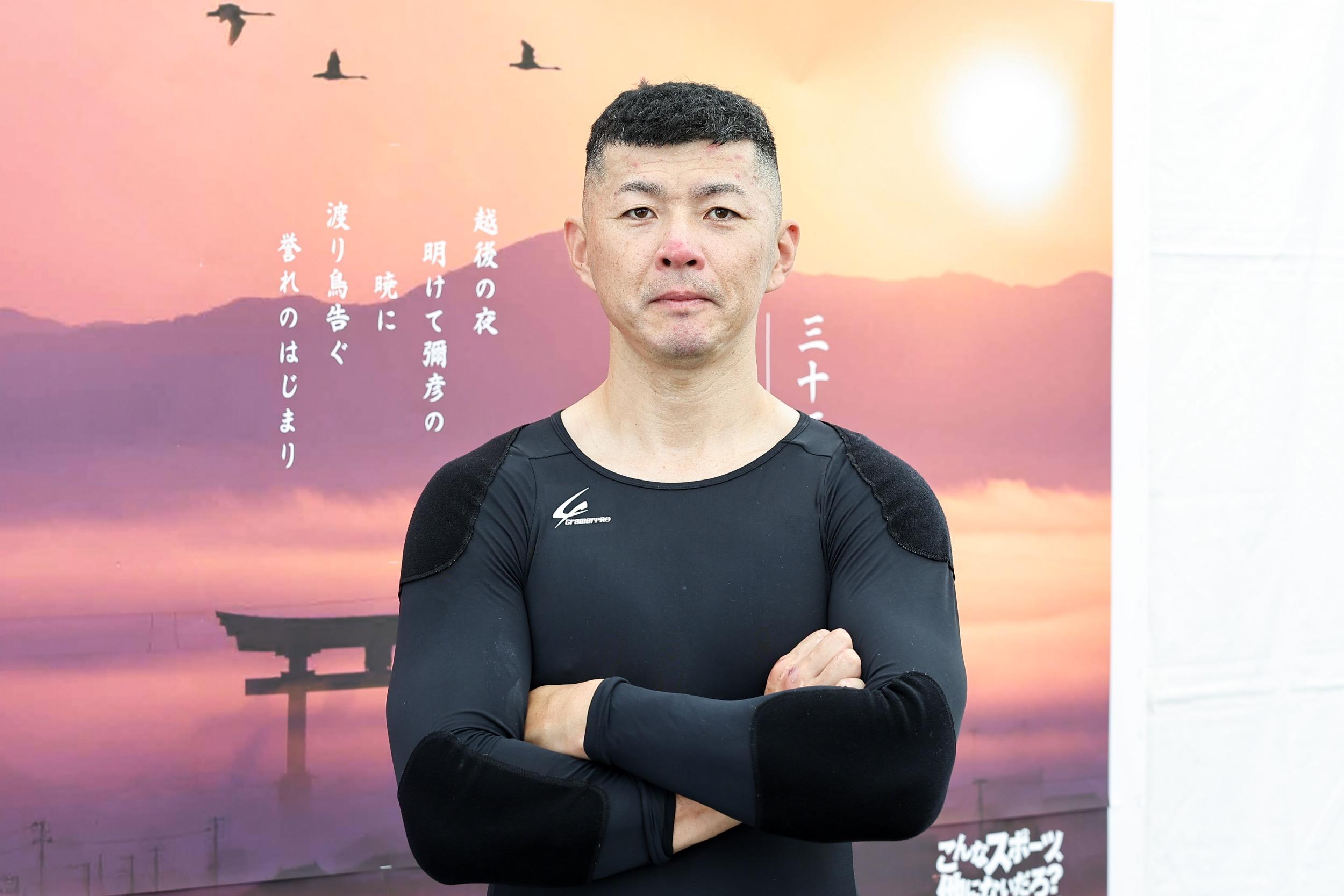 戦い終わって写真