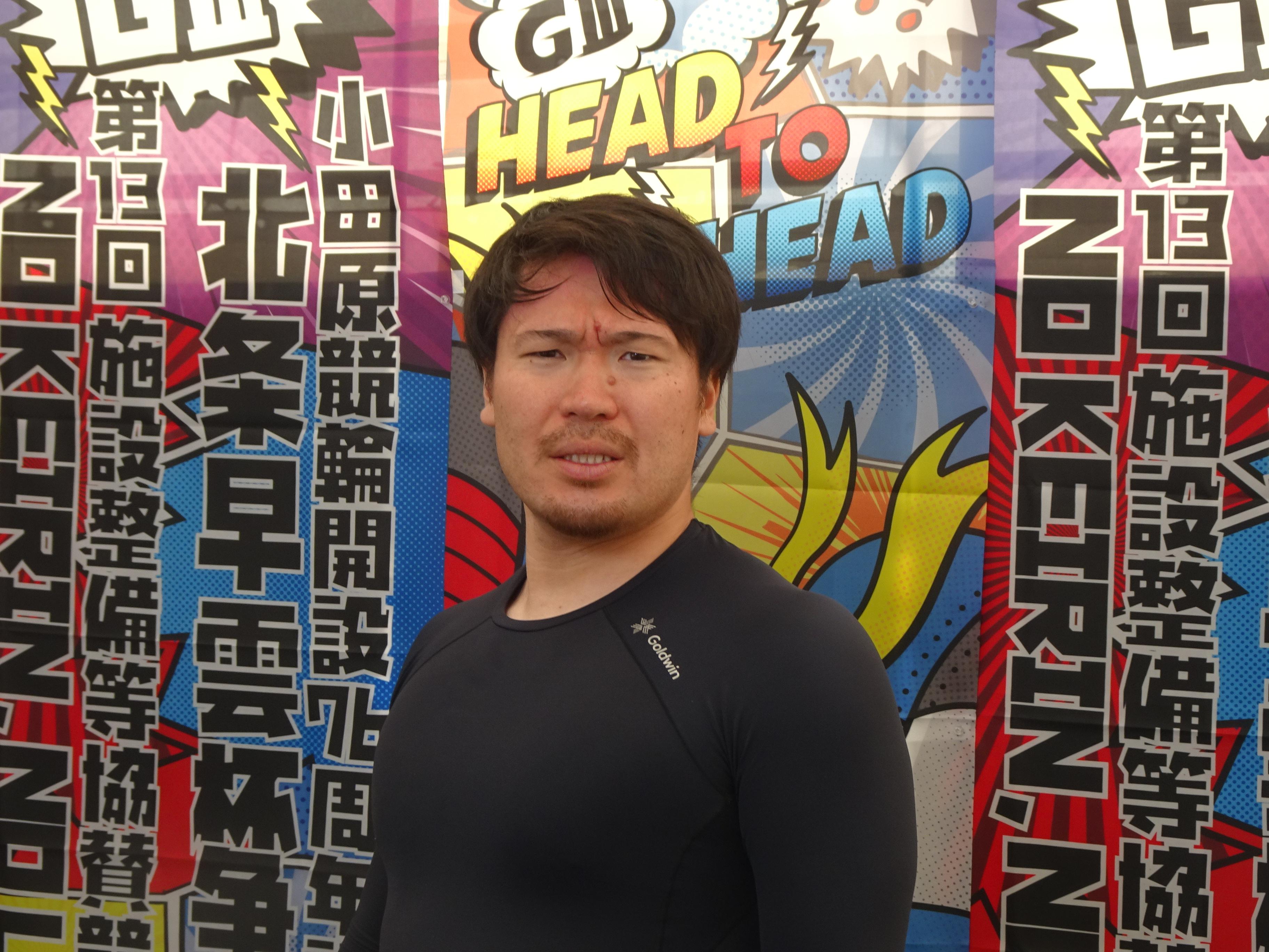 戦い終わって写真