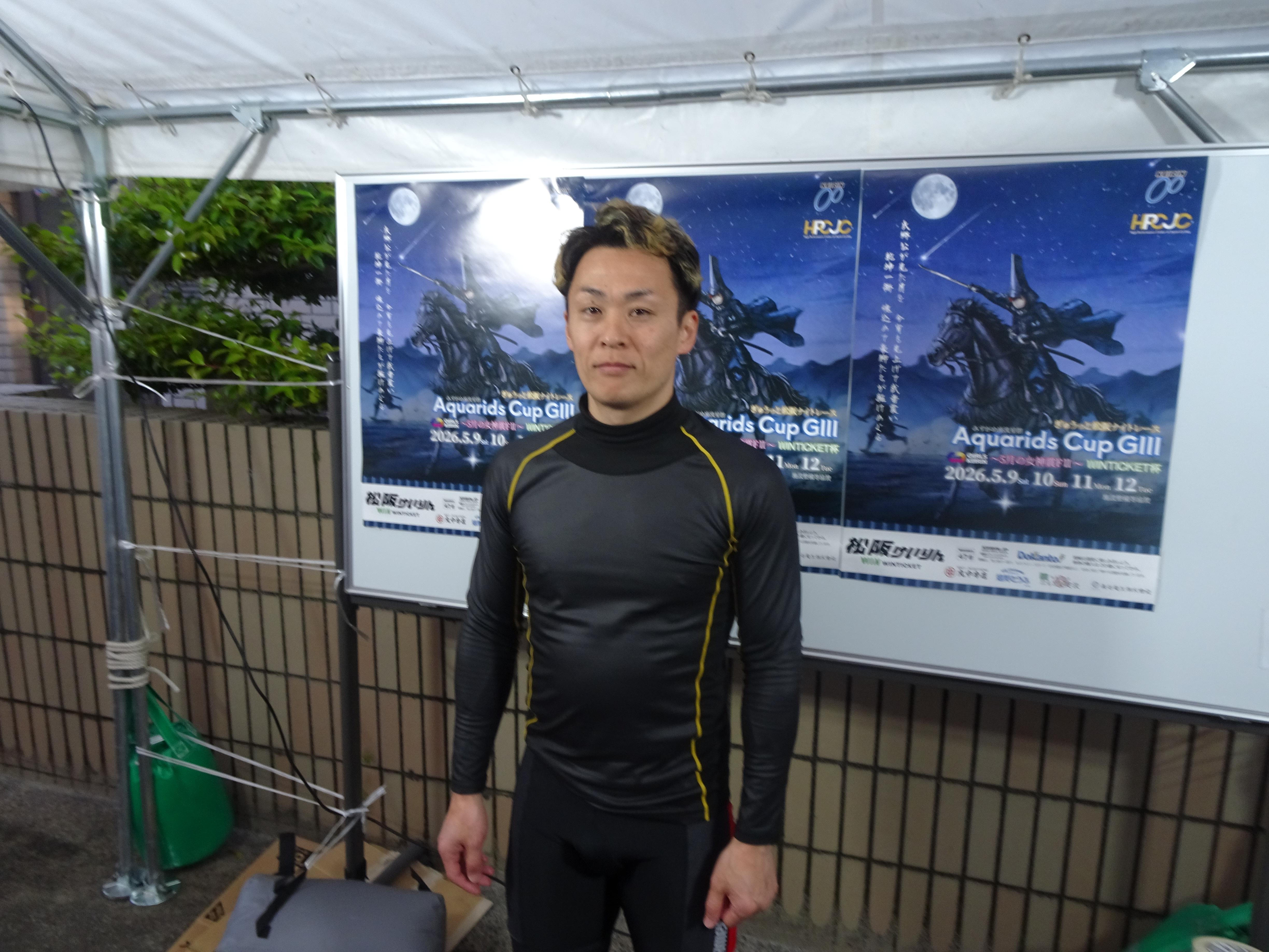 戦い終わって写真
