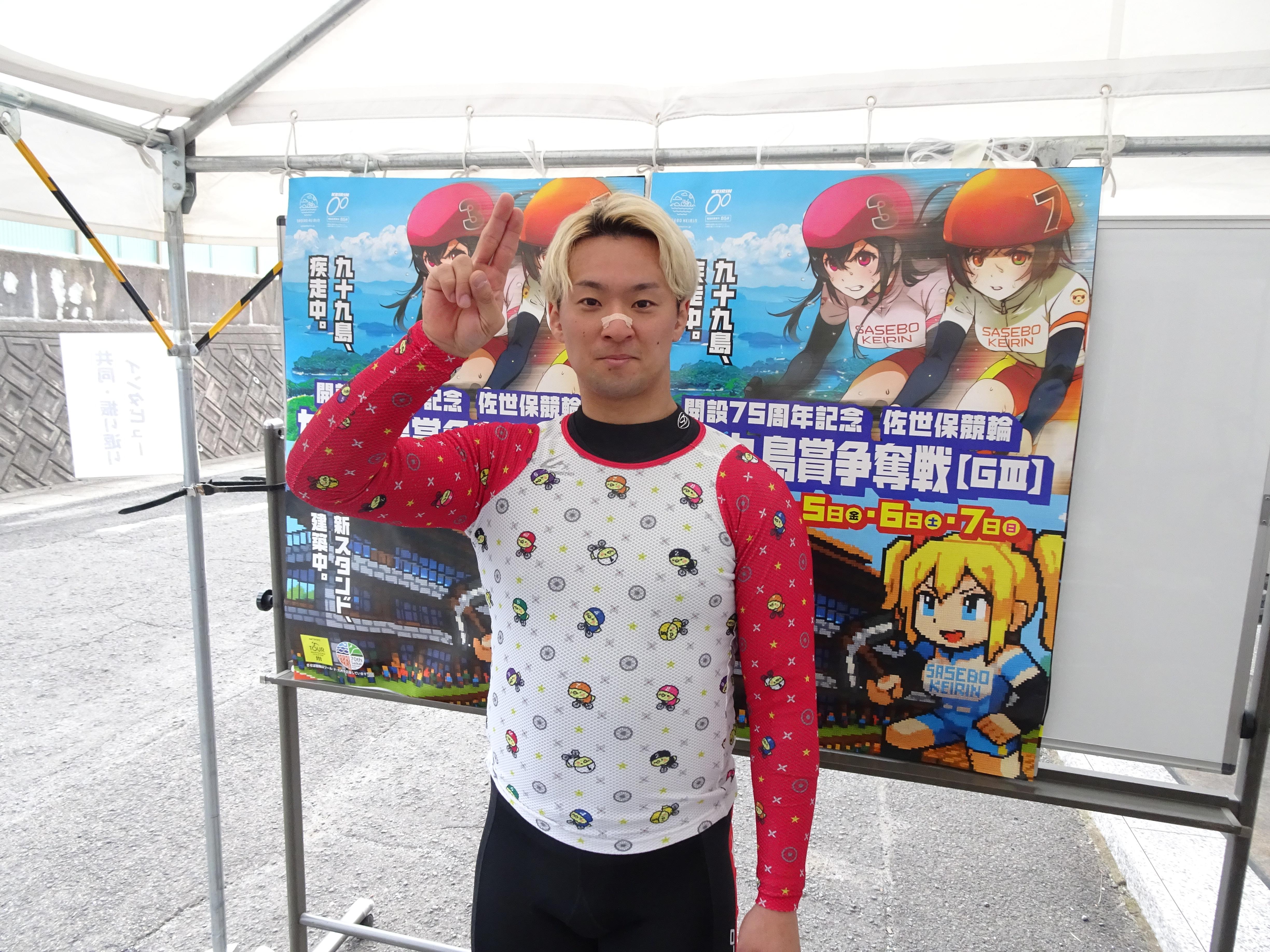 戦い終わって写真